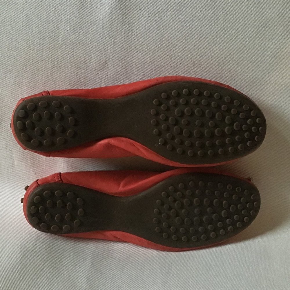 Dark Salmon  Leather Rudsak Flats / Loafers - Picture 5 of 6
